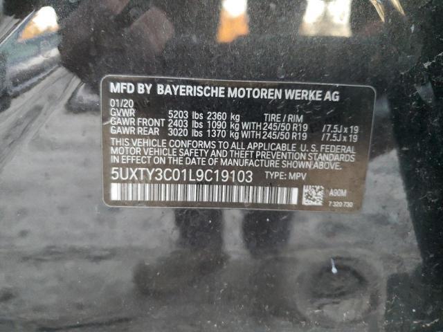 2020 BMW X3 SDRIVE30I for Sale