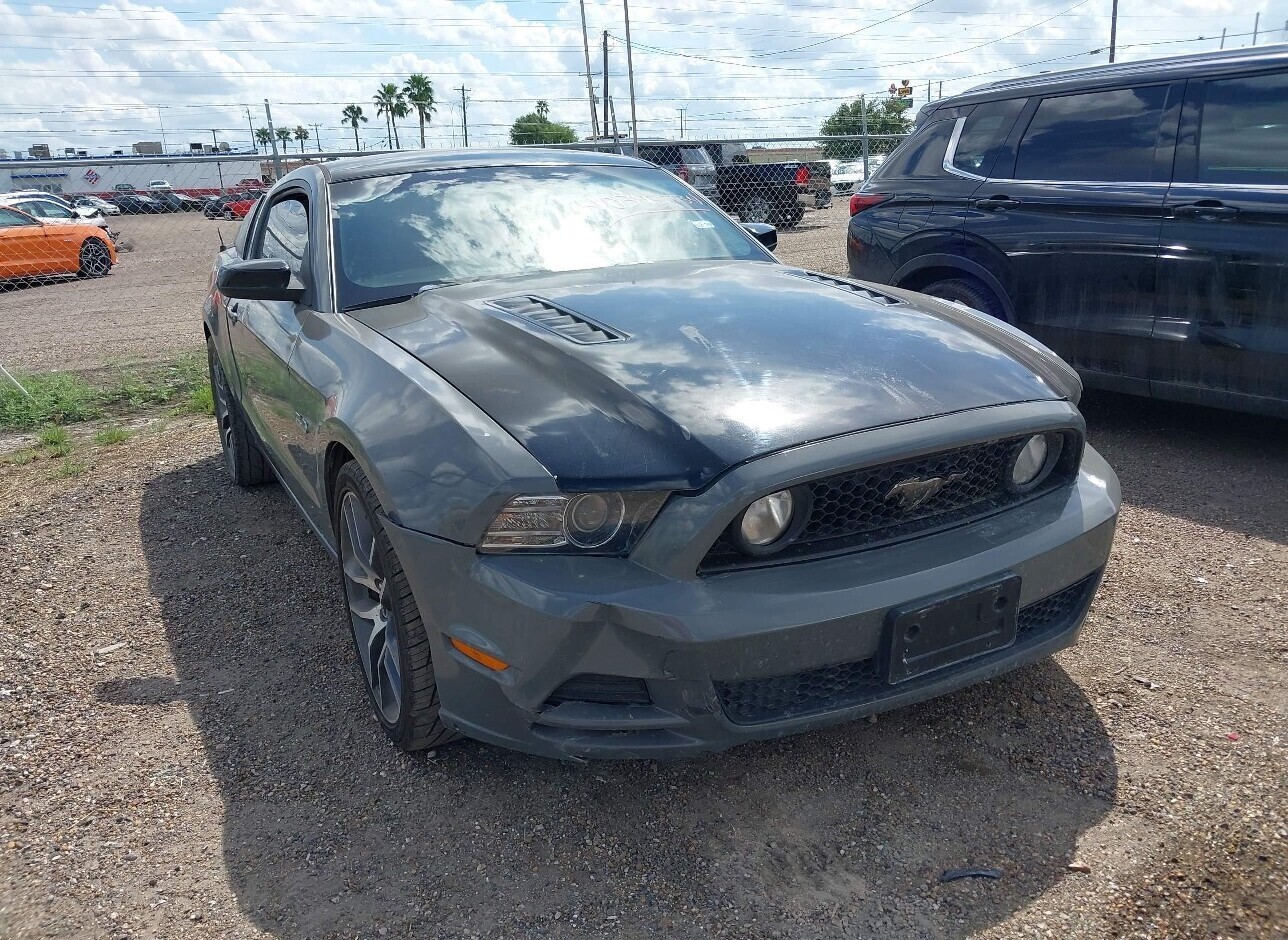 Salvage 2014 Ford MUSTANG For Sale In Donna TX 1ZVBP8CF8E5******