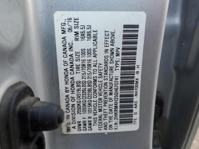 2016 HONDA CR-V LX for Sale