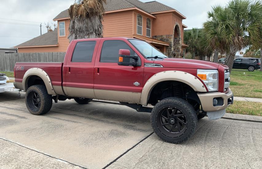 Auction Ended: Salvage Car Ford F250 2013 Maroon is Sold in HOUSTON TX ...