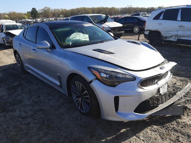 Auction Ended: Salvage Car Kia Stinger 2018 Silver is Sold in CONWAY AR ...