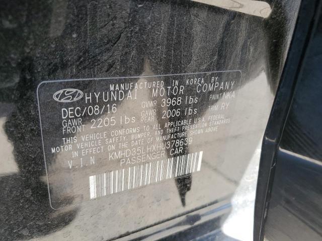 2017 HYUNDAI ELANTRA GT for Sale