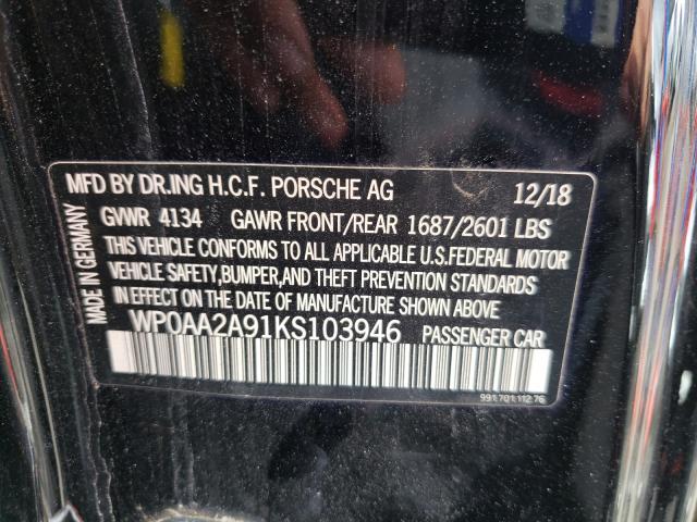 2019 PORSCHE 911 for Sale