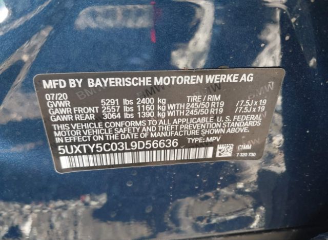 2020 BMW X3 for Sale
