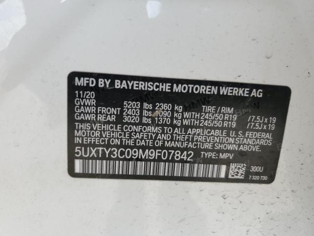 2021 BMW X3 SDRIVE30I for Sale