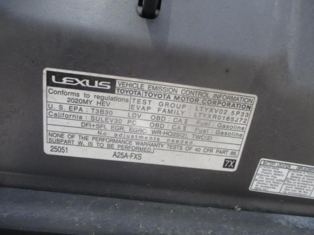 2020 LEXUS ES 300H for Sale
