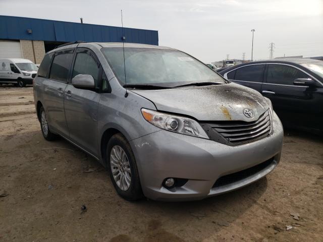 Auction Ended Salvage Car Toyota Sienna 2014 Silver Is Sold In Woodhaven Mi Vin 5tdyk3dc7es435203