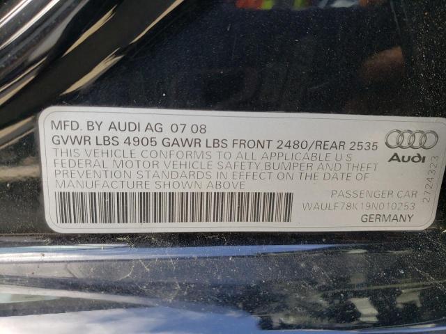 2009 AUDI A4 2.0T QUATTRO for Sale