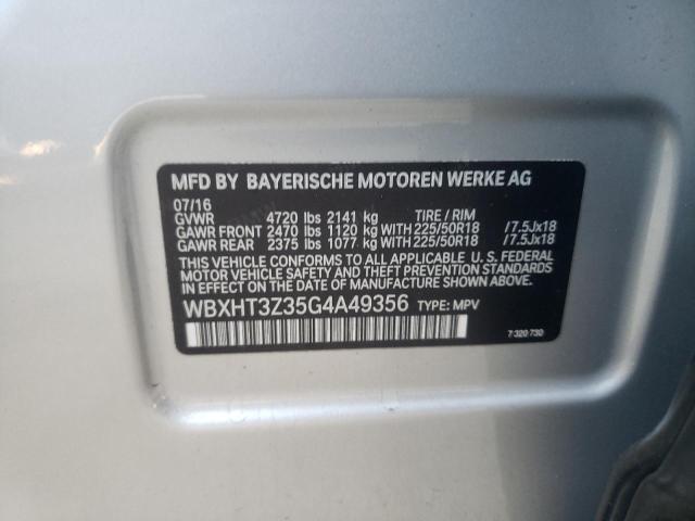 2016 BMW X1 XDRIVE28I for Sale