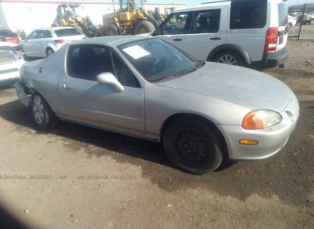 Auction Ended Salvage Car Honda Civic Del Sol 1995 Silver Is Sold In San Diego Ca Vin Jhmeg1243ss