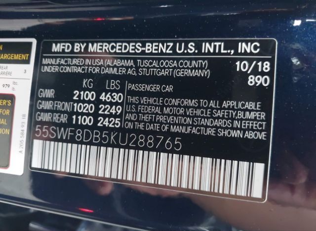 2019 MERCEDES-BENZ C 300 for Sale