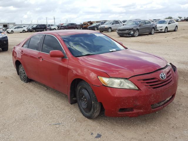 Salvage Car Toyota Camry 2008 Red For Sale In San Antonio Tx Online Auction 4t4be46k38r017682