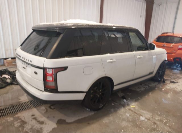 2016 LAND ROVER RANGE ROVER for Sale