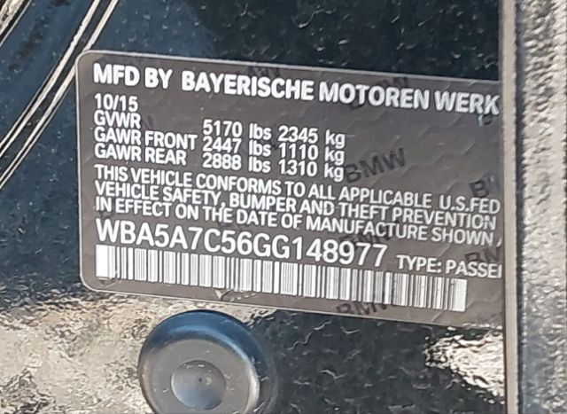 2016 BMW 528I for Sale