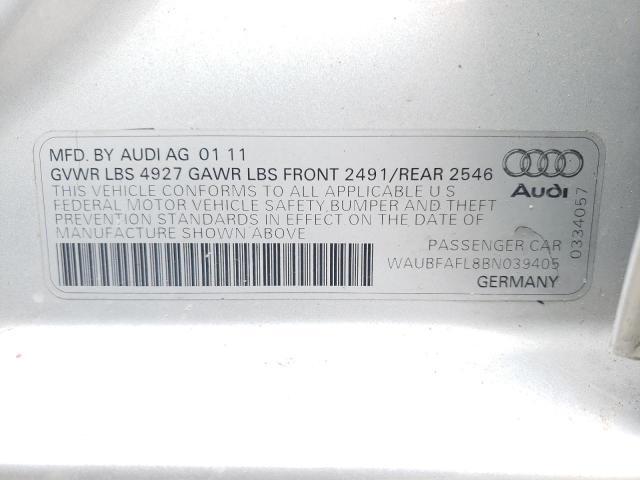 2011 AUDI A4 PREMIUM for Sale