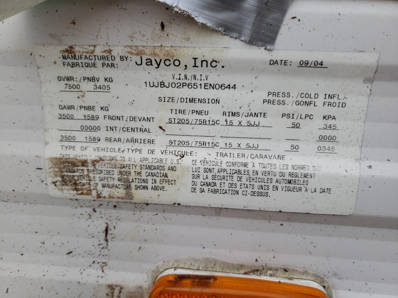 2005 JAYCO JAY FLIGHT 29BHS / EAGLE 302FK for Sale