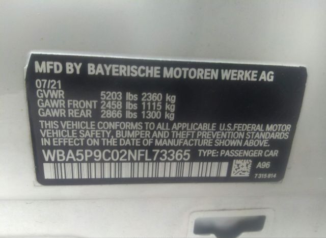 2022 BMW 3 SERIES for Sale