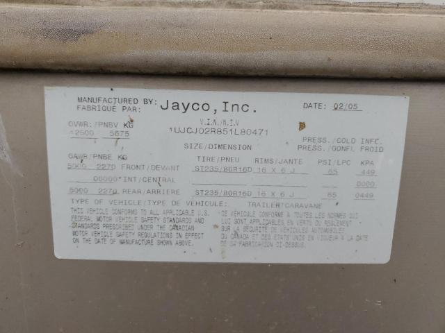 2005 JAYCO EAGLE for Sale