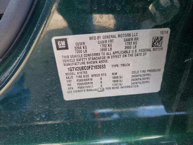2015 GMC SIERRA K1500 SLE for Sale