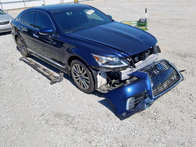 Salvage Car Lexus Ls 460 2017 Blue for sale in SPARTANBURG ...