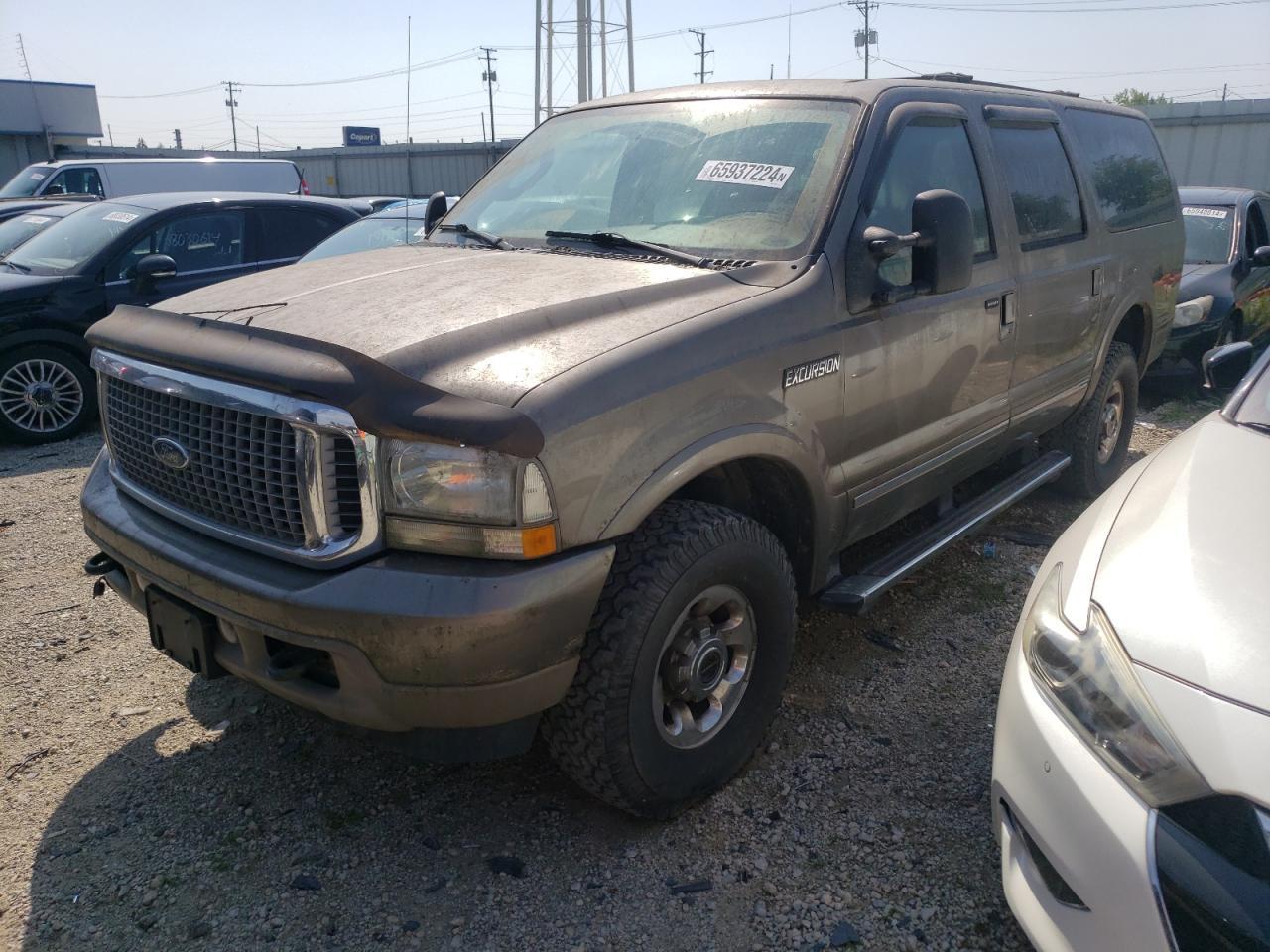 Used 2004 Ford EXCURSION For Sale In CHICAGO HEIGHTS IL 1FMSU43PX4E******