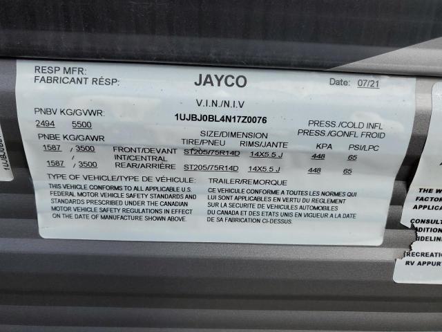 2022 JAYCO JAYFLIGHT for Sale