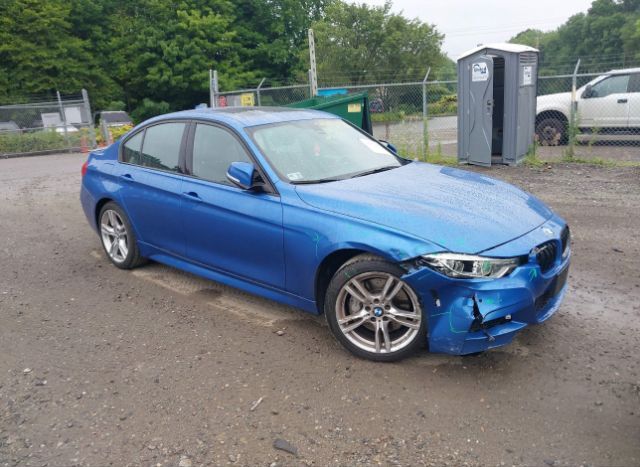 Salvage 2016 BMW 328I For Sale In East Taunton MA WBA8E3G50GN******