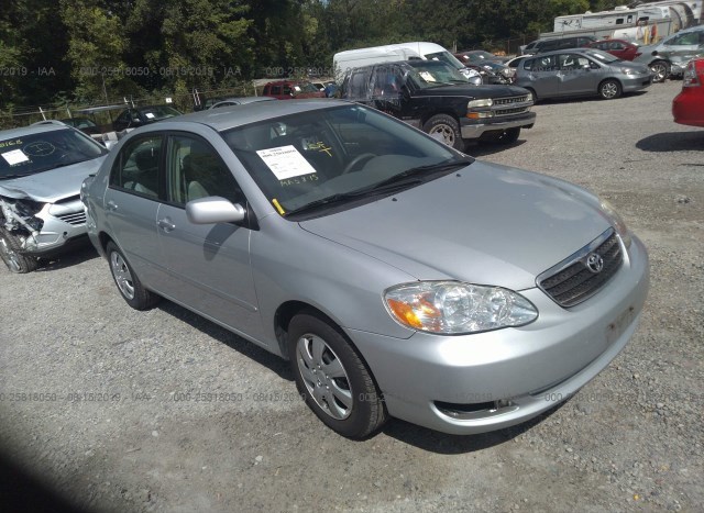 Salvage Car Toyota Corolla 2007 Silver For Sale In Dayton Oh