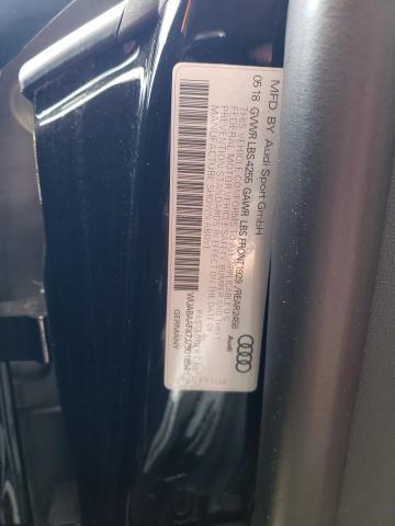 2018 AUDI R8 RWS for Sale