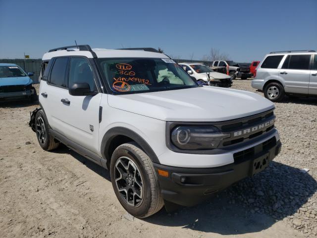 Salvage Car Ford Bronco Sport 21 White For Sale In Kansas City Ks Online Auction 3fmcr9b66mra091