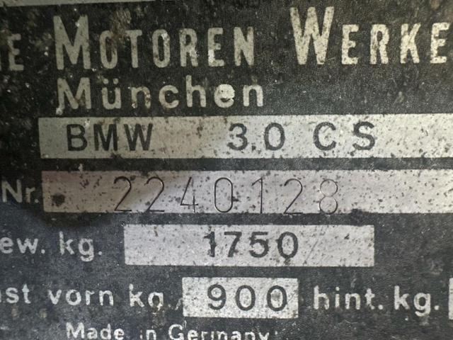 1971 BMW 3.0 CS for Sale
