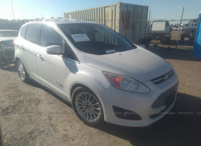 Auction Ended Salvage Car Ford C Max Energi 13 White Is Sold In Phoenix Az Vin 1fadp5cu3dl