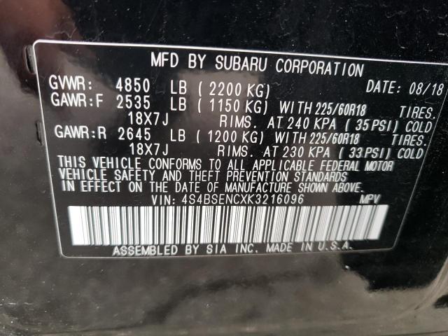 2019 SUBARU OUTBACK 3.6R LIMITED for Sale