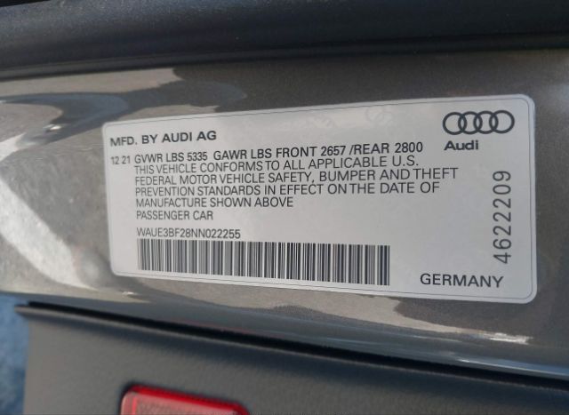 2022 AUDI A6 for Sale