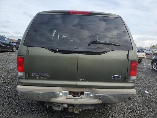 2000 FORD EXCURSION LIMITED for Sale