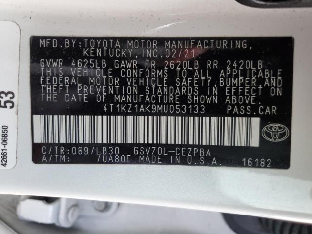 2021 TOYOTA CAMRY TRD for Sale