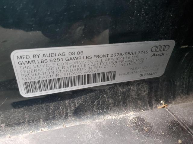 2007 AUDI A6 3.2 QUATTRO for Sale