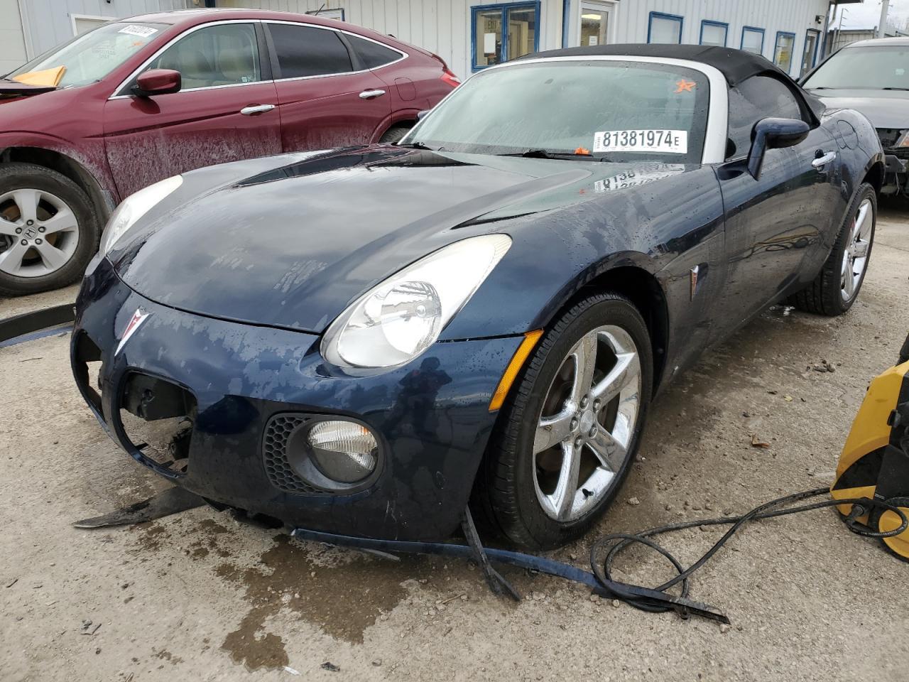 Salvage 2007 Pontiac Solstice For Sale In Pekin Il 1g2mg35x57y******