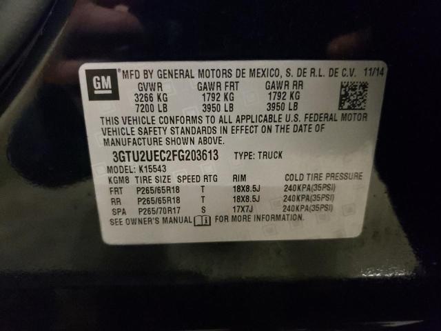2015 GMC SIERRA K1500 SLE for Sale