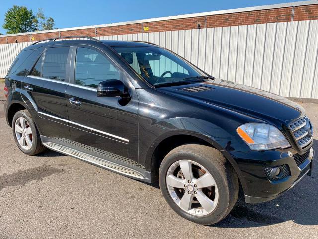 Salvage Car Mercedes Benz M Class 2011 Black For Sale In New