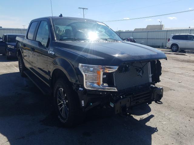 Salvage Car Ford F-150 2020 Black for sale in DYER IN online auction ...