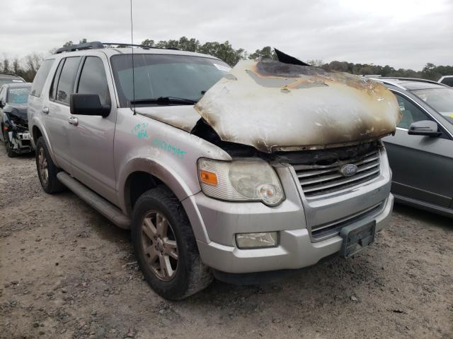 Salvage Car Ford Explorer 10 Silver For Sale In Houston Tx Online Auction 1fmeu7de7aua