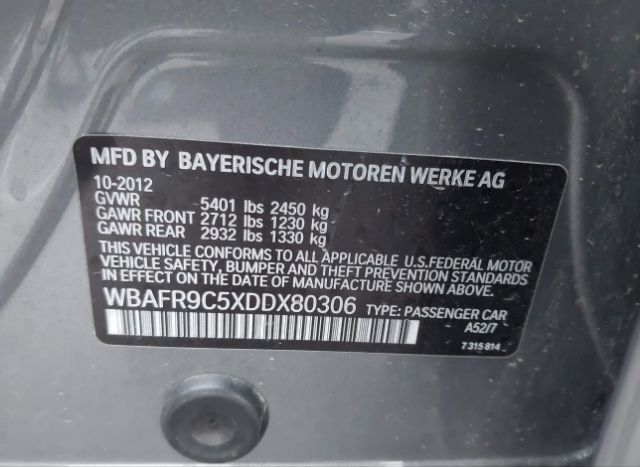 2013 BMW 550I for Sale