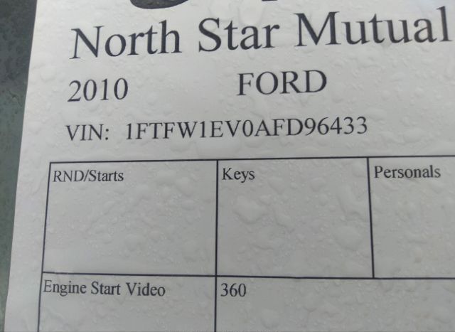 2010 FORD F-150 for Sale
