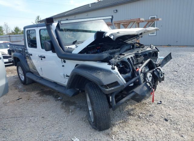 Salvage 2020 Jeep GLADIATOR For Sale In Grove City OH 1C6HJTAG7LL******