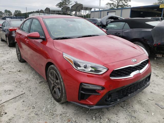 Auction Ended: Salvage Car Kia Forte 2019 Red is Sold in LOGANVILLE GA ...
