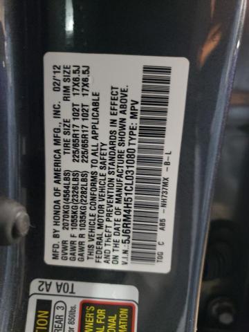 2012 HONDA CR-V EX for Sale