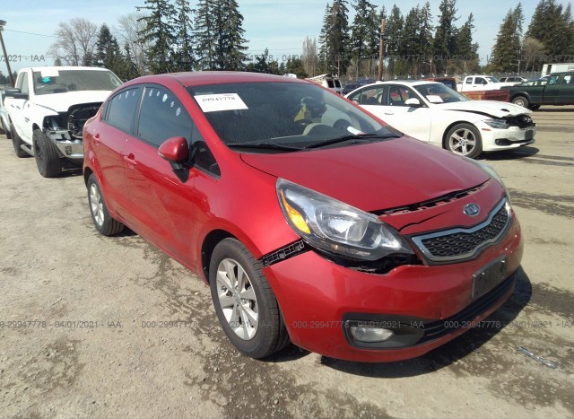 Auction Ended Salvage Car Kia Rio 12 Red Is Sold In Puyallup Wa Vin Knadn4a32c6