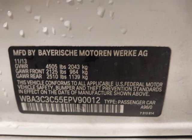 2014 BMW 320I for Sale
