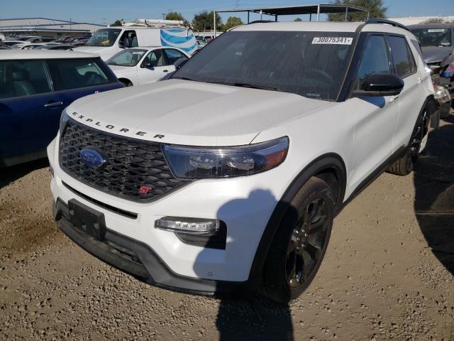 Salvage Car Ford Explorer 2020 White for sale in SAN DIEGO ...